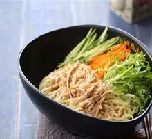 麻酱鸡丝凉面