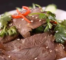 牛肉凉拌面