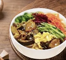 肉片打卤面