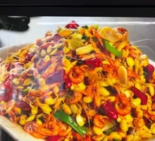 豆嘴炒河虾