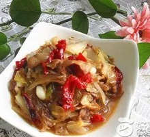 炖肉白菜粉条