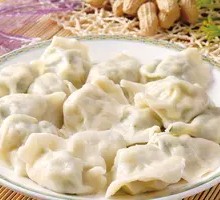 肉韭菜三鲜水饺