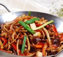 Spicy Tea Tree Mushroom Hot Pot