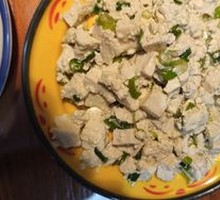 Tofu with Green Onion