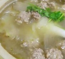 Winter Melon and Pork Dumpling Soup