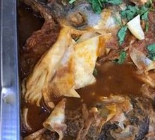Fish Head with Flatbread