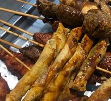 Fried Vegetarian Skewers