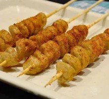 Fried Wheat Gluten Skewers