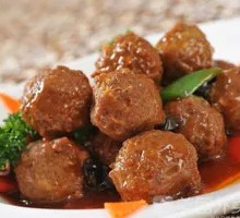 红烧肉丸