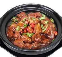 Braised Pork Ribs with Rice