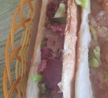 Meat-filled Flatbread