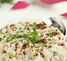 肉丝鸡蛋炒饭