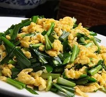 素韭菜鸡蛋