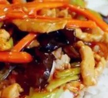 Fish-Flavored Shredded Pork Rice Bowl