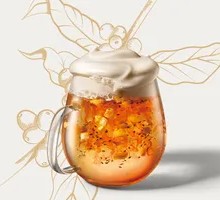百香果奇亚籽茶云