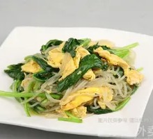 Spinach and Egg Rice