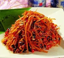 Pickled Vegetable Strips