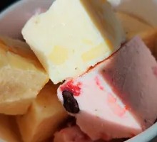 Strawberry Girl's Heart Thick Cut Fried Yogurt