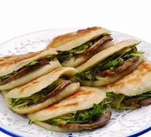烧饼牛肉