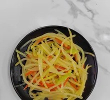 Spicy Pepper and Potato Shreds
