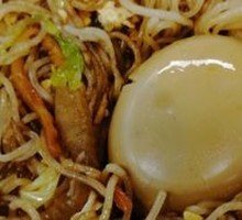 Ham and Egg Fried Noodles