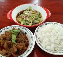 Spicy Beef Offal Rice