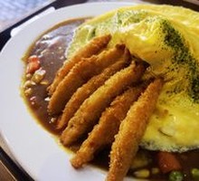 深海鳕鱼咖喱蛋包饭