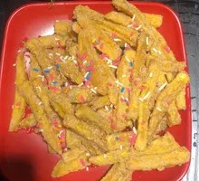 Creamy Sweet Potato Strips