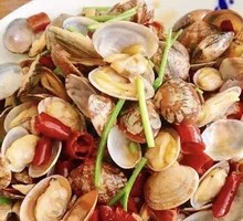 Stir-fried Fresh Clams