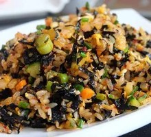 Seaweed and Corn Fried Rice