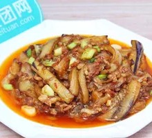 Fish-Flavored Eggplant with Minced Pork Rice