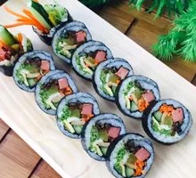 Reverse Seaweed Rice Roll