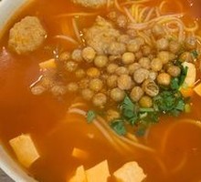 Five-Grain Tomato Meatball Noodles