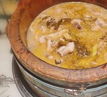 Sour Cabbage Wooden Barrel Fish