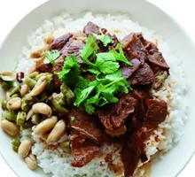 Beef Offal Rice Bowl