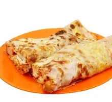 Single Egg Double Fruit Pancake