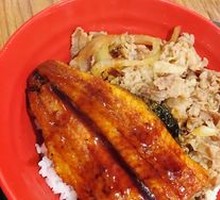 Eel and Beef Donburi