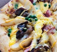 American-style Bacon & Potato Pizza