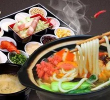 Fish tofu vegetable rice noodles