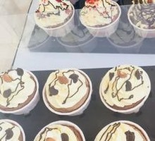 Low-Sugar Low-Calorie Christmas Tree Cupcake