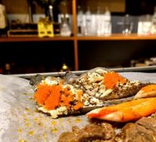 Cheese Caviar Butterfly Shrimp