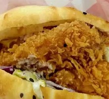 Spicy Chicken Leg Burger