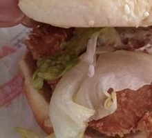 Spicy Chicken Leg Burger