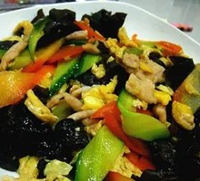 Wood Ear Mushroom with Pork