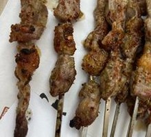 Freshly Cut Lamb Skewers