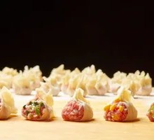 Five Blessings Dry Noodles with Wontons