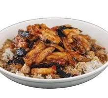Fish-flavored Eggplant Rice Bowl