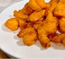 Sautéed Shrimp with Sweet and Sour Sauce