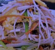 Stir-fried Chinese greens