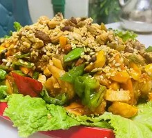 Fish-Flavored Five-Nut Tofu